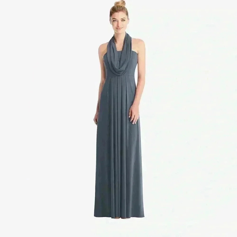 WOMENS CARLOS SAAVEDRA · LONG · LUX JERSEY Dress Size Small